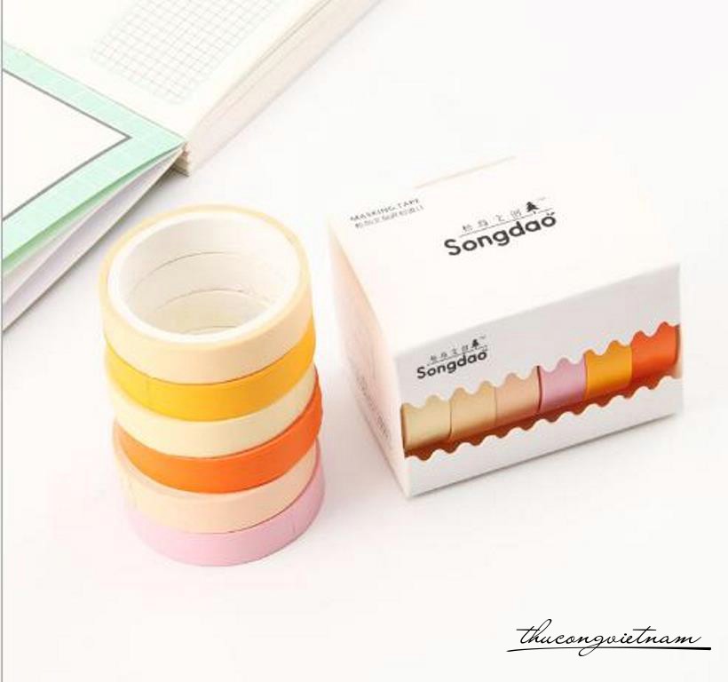 Băng keo giấy Washi Tape - Autumn